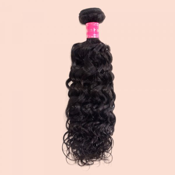10-30 Inch Italy Curly Virgin Indian Hair #1B Natural Black